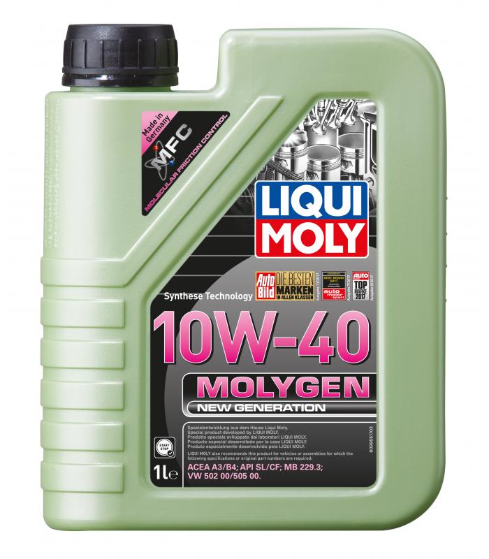 Масло моторное LIQUI MOLY Molygen NG 10w40 HC-синт. 1л. 