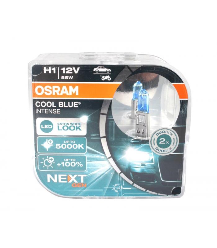 Лампа галоген. H1 55 P14.5s COOLBLUE (EUROBOX 2шт) OSRAM