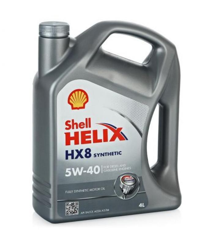 Масло моторное Shell Helix HX8 5w-40 синт. 4л. 