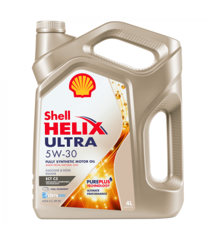 Масло моторное Shell Helix ultra ECT C3 5w-30 синт. 4л. 