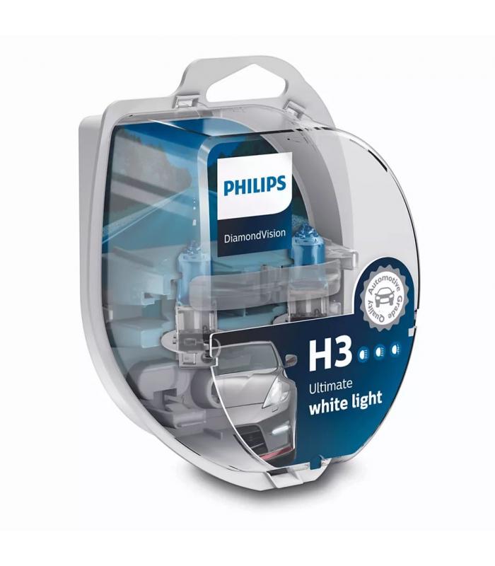 Лампа галоген. H3 55 PK22 DIAMOND VISION 5000K (2шт.) PHILIPS