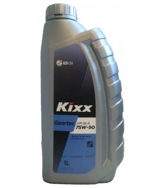 Масло трансмиссионное Kixx Geartec 75w-90 GL-5 п/синт. 1л. 