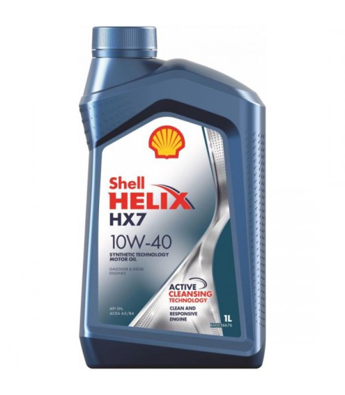 Масло моторное Shell Helix HX7 10w-40 п/синт. 1л. 