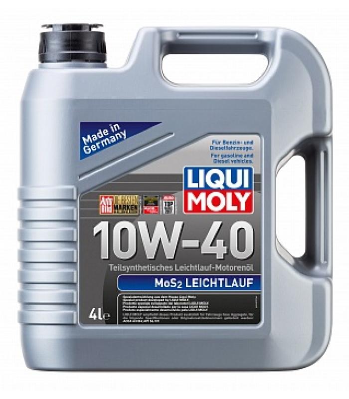 Масло моторное LIQUI MOLY MоS2 Leichtlauf 10w40 п/синт. 4л. 