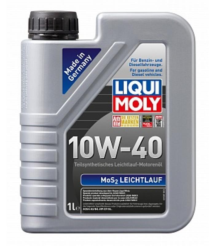 Масло моторное LIQUI MOLY MоS2 Leichtlauf 10w40 п/синт. 1л. 