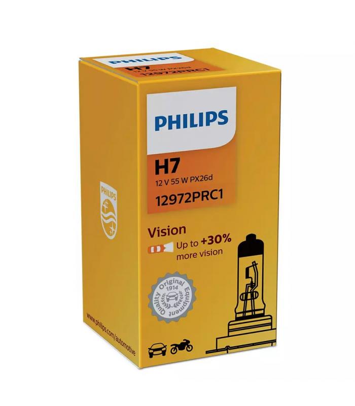 Лампа галоген. H7 55 PX26d +30% PREMIUM PHILIPS