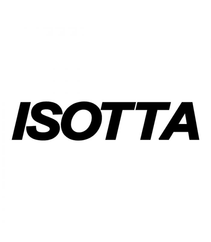 Наклейка винил тюнинг "ISOTTA" черная 115х30мм