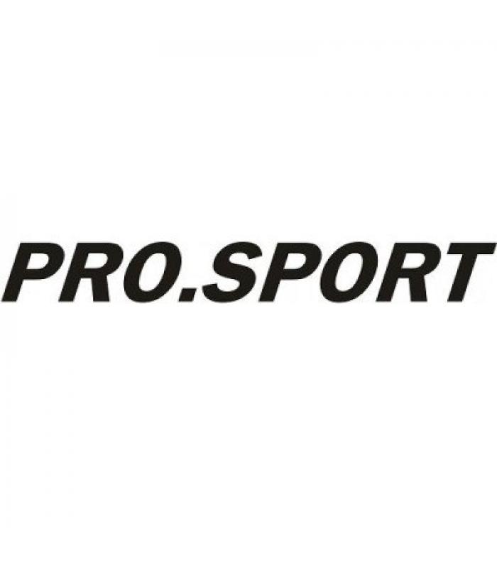 Наклейка винил тюнинг "PRO.SPORT" черная 115х30мм